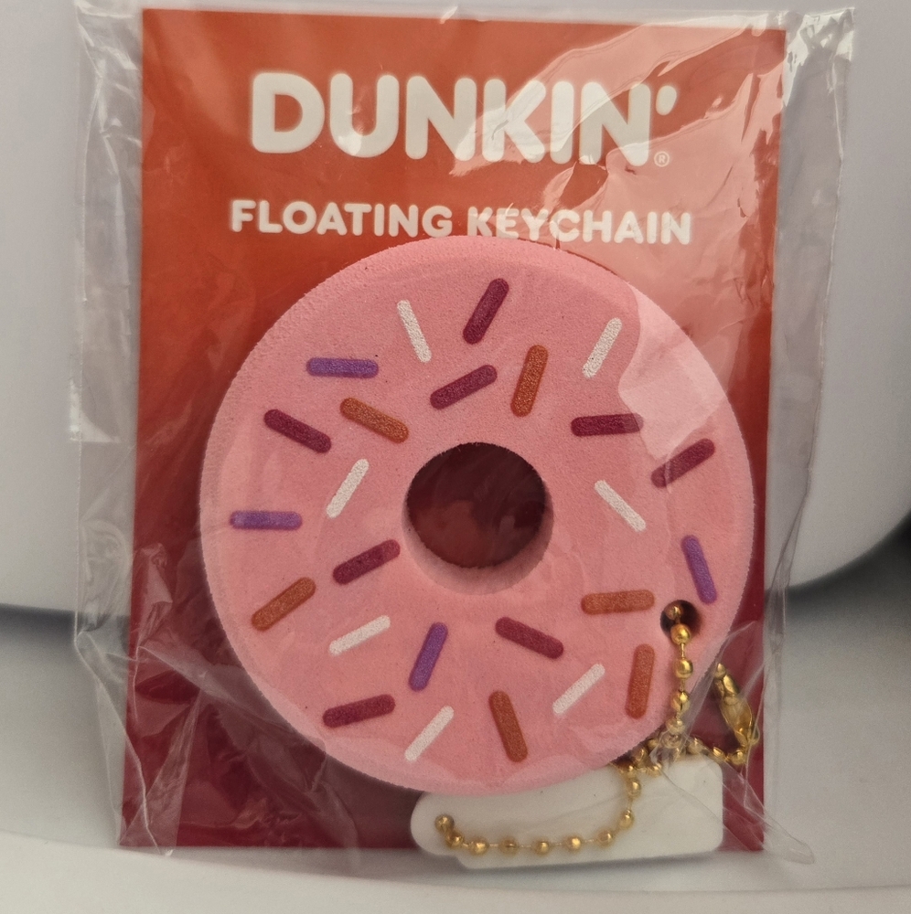 Dunkin' Floating Keychain